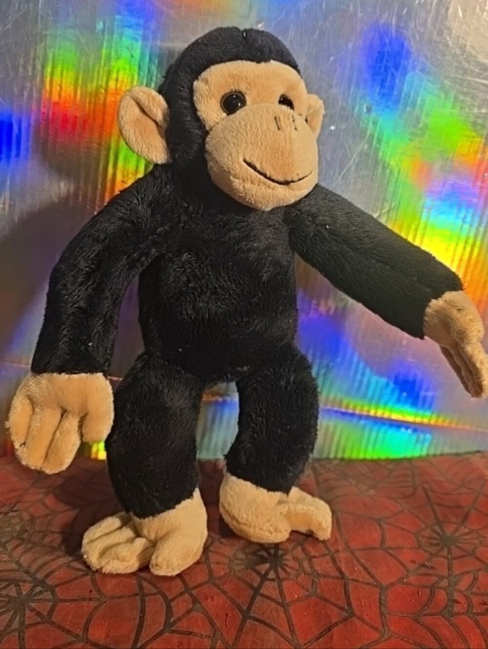 060526 Wild Republic Pocketkins Eco Chimpanzee, Stuffed Animal,   8 Inches, Plus